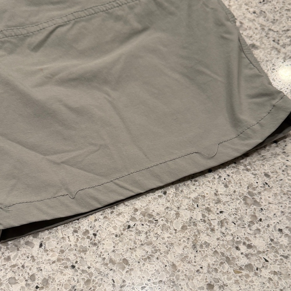 Eddie Bauer Workwear Men's Lightweight Stretch Shorts Gray Size 34x9 - Picture 9 of 10